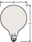 LEDV LED Globe 6,5-60W/827 806lm 