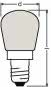 OSR Birnenformlampe 25W E14 Imatt 