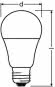 LEDV LED Bulb 10,5-75W/827 1055lm 