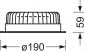 relo-RDES-O/190 LED 2000lm 840 ET IP44 S 