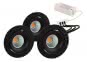 Rutec LED-Einbaustrahler3er   ALU57332WW 