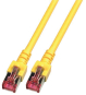 SCHK Patchkabel gelb 15,0m    Cat6 S/FTP 