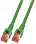 SCHK Patchkabel grün 10,0m    Cat6 S/FTP 