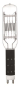 S&H Halogenlampe 100x550mm G38     17527 