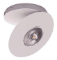 S&H LED-Spot 116x116x38mm silber   90375 