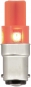 Sirena   LD4.5.4WO-BA15d 24V ACDC orange 