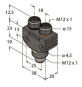Turck Verteiler-    VB2-PX3-FSM4.4-2FKM4 
