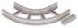 Unex Flachbogen 90  lichtgrau   67306-04 