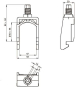 Unex Kabelschelle achatgrau     67761-48 