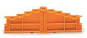 WAGO 727-213 4-Etagen-Abschlussplatte, 