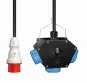 Walther Gummi X-BoxX 16A 3Schuko 64X0002 