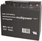 Multipower Bleiakku 12V 18Ah    MPL18-12 
