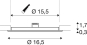 SLV SENSER 18 DL, Indoor LED     1004695 
