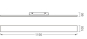 Ledvance Planon Frameless 1200x100mm 30W 