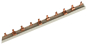 Mersen 22963.003000 Stift 3pol 16qmm 1m 
