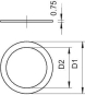 OBO 107 D PG13.5 GTP Druckring PG13,5 St 