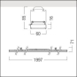 Zumtobel TECTON C LED7400-830   42183304 
