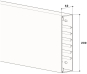 GGK FB Geräteeinbaukanal      FB60X230GR 