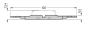 WAGO 221-2503 Befestigungsadapter mit 