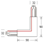 LTS 3PH Eckverbinder ONETrack     660279 