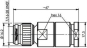 TG TNC-Stecker Löt/Klemm 75  J01012A0001 