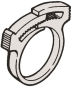 Hellermann SNP22-PA66GF13-BK(100) 
