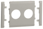 Hager Blende 2fach Steckdose   G37927035 