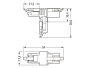 WAGO 890-615 T-Verteiler,3-polig,Kod. 