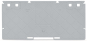 WAGO 885-530 Trennwand,2 mm dick,157 mm 