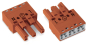 WAGO 770-1303 Buchse,3-polig,Kod. P,rot 