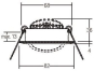 BRUM LED EBS 230V 6W 3000K BB   38363073 