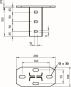OBO KI 8 FT Kopfplatte f.IS 8-Stiel St 
