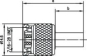 TEGA R-TNC Stecker Reverse   J01010R0008 