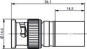 TG BNC-Kabelstecker Cr/Cr    J01000A0059 