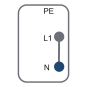 GS Abgangsadapter 10A         KBC10DCB20 