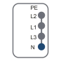 GS Abgangsadapter 10A         KBC10DCB20 