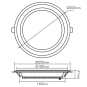 Nobile LED Glas Panel weiss   1561571245 