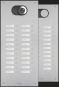 Comelit IX0222 Frontplatte Switch 22TN 