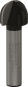 Bosch Hohlkehlfräser 8mm R1   2608628369 