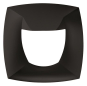 Theben Abdeckrahmen 180 schwarz  9070628 