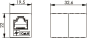 TG AMJ-Kupplung Cat.6+ RJ45  J00029A0062 