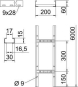 OBO LCIS 620 6 FT Kabelleiter Sprosse 