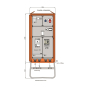 Walther Verteilerschrank 277kVA WV0740R1 