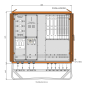 Walther Anschlussschrank 277kVA   WA0055 
