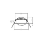 BRUM LED EBS 230V 6W 3000K      40369073 