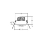 BRUM LED-Einbaustrahler         38144633 