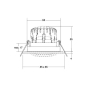Brumberg LED-Einbaustrahler 230 39488183 