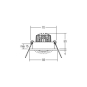BRUM LED-Einbaustrahler         38326023 