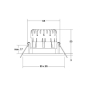 Brumberg LED-Einbaudownlight    41481183 