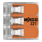 WAGO 221-413 COMPACT-Verbindungsklemme, 